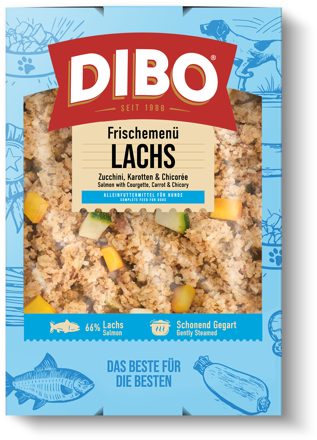 Frischemenü Lachs