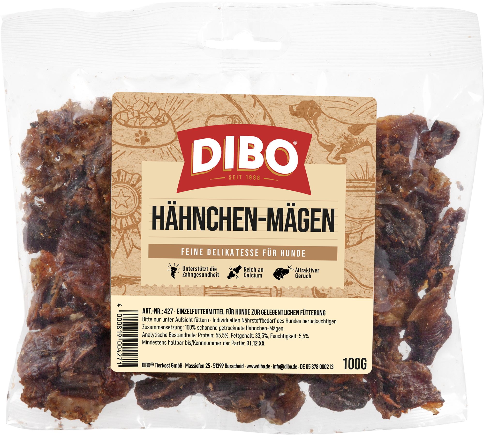 Hähnchen-Mägen