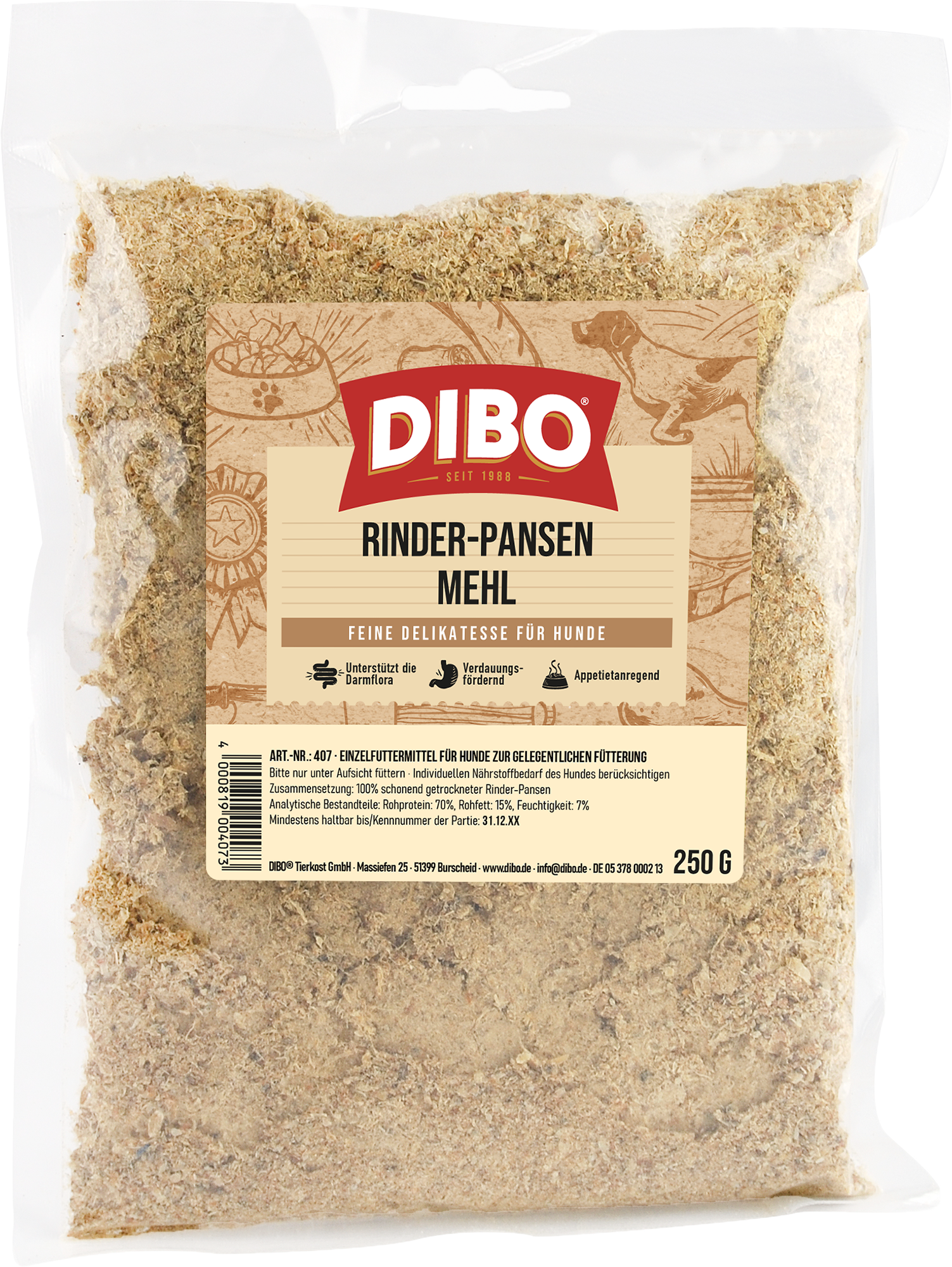 Rinder-Pansenmehl