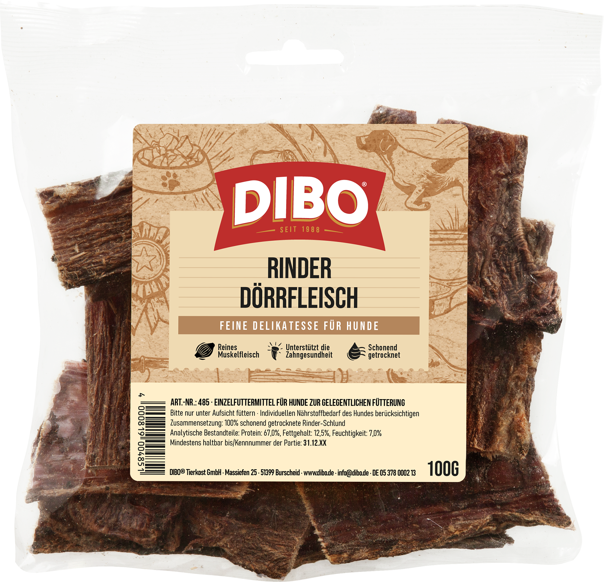 Dilber Rind DIBO Rinder-Dörrfleisch