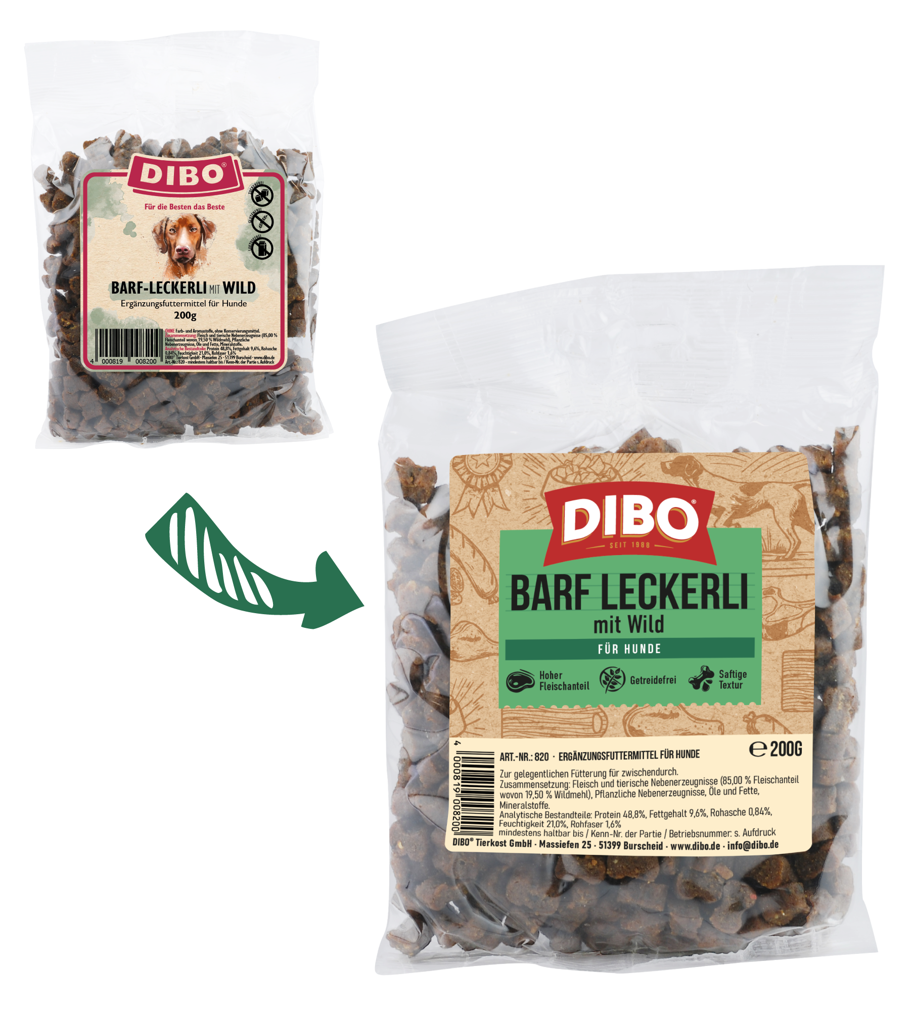 BARF-Leckerli mit Wild BARF-Leckerli mit Wild