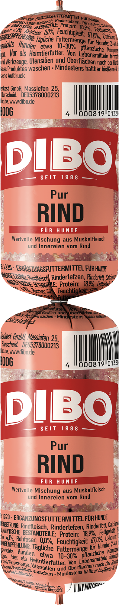 Tiefkühlwurst Rind
