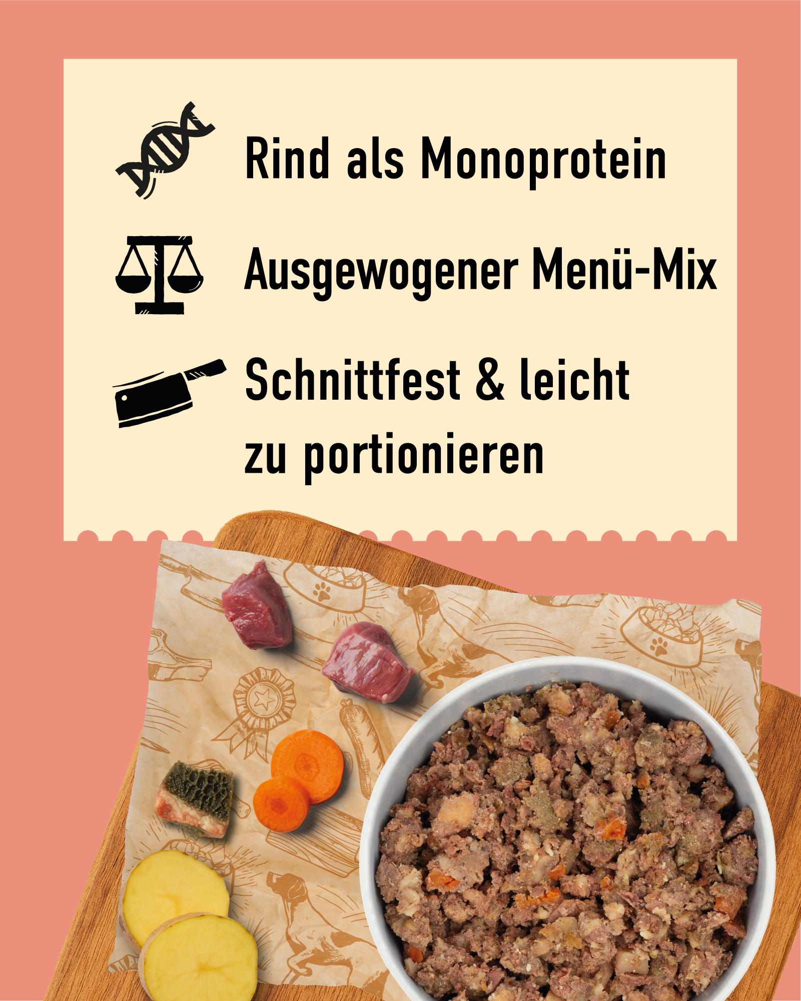Kochwurst Menü Rind