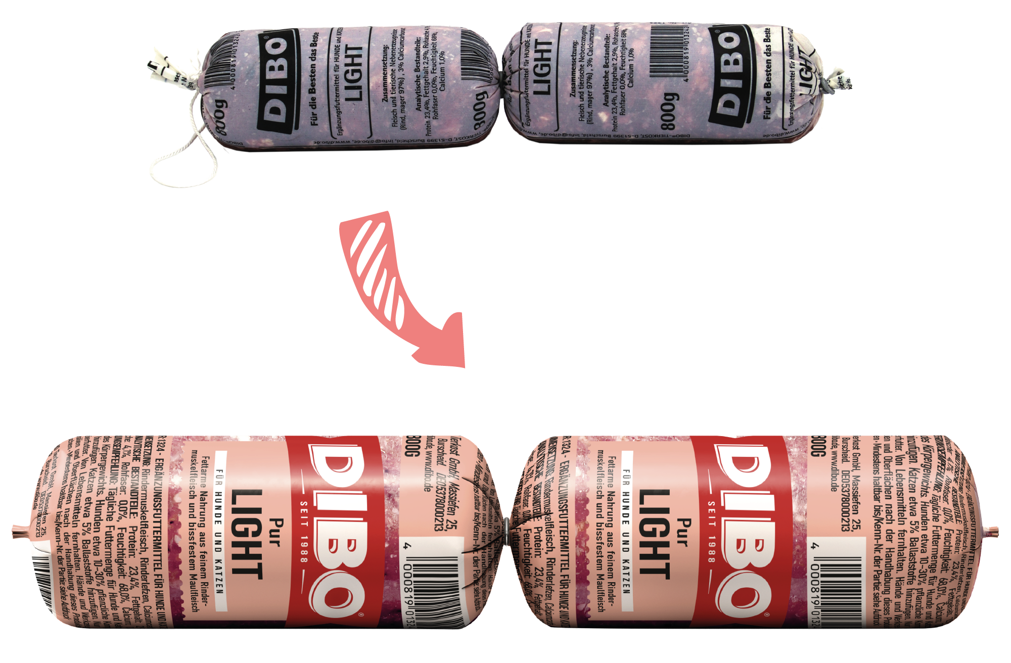 Tiefkühlwurst Light