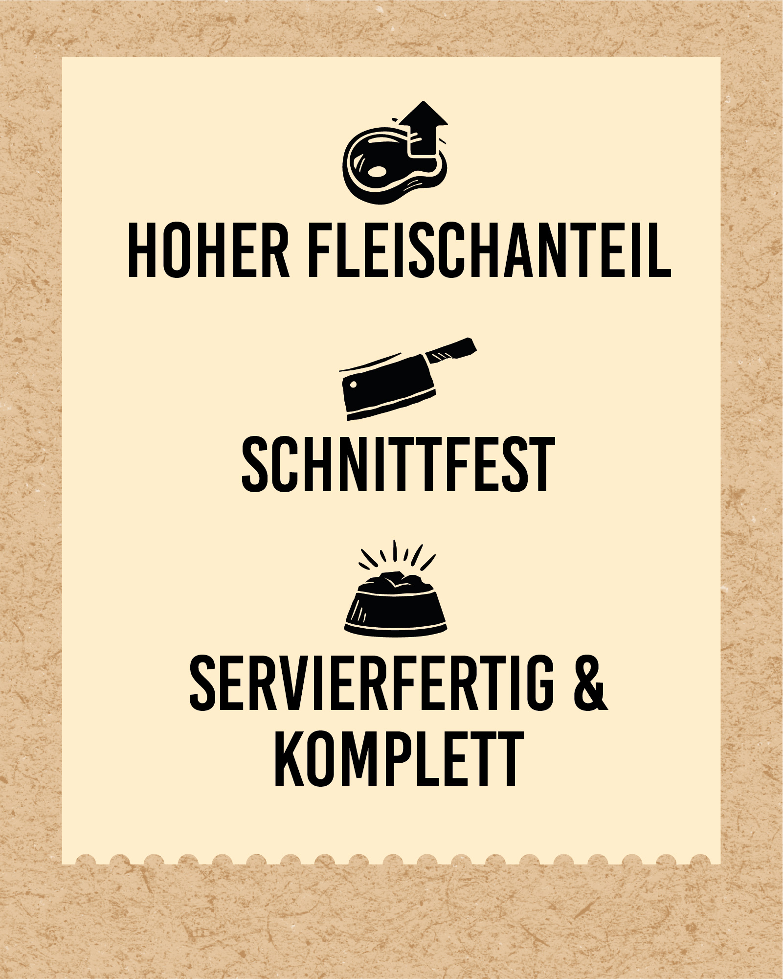 Kochwurst Menü Ente