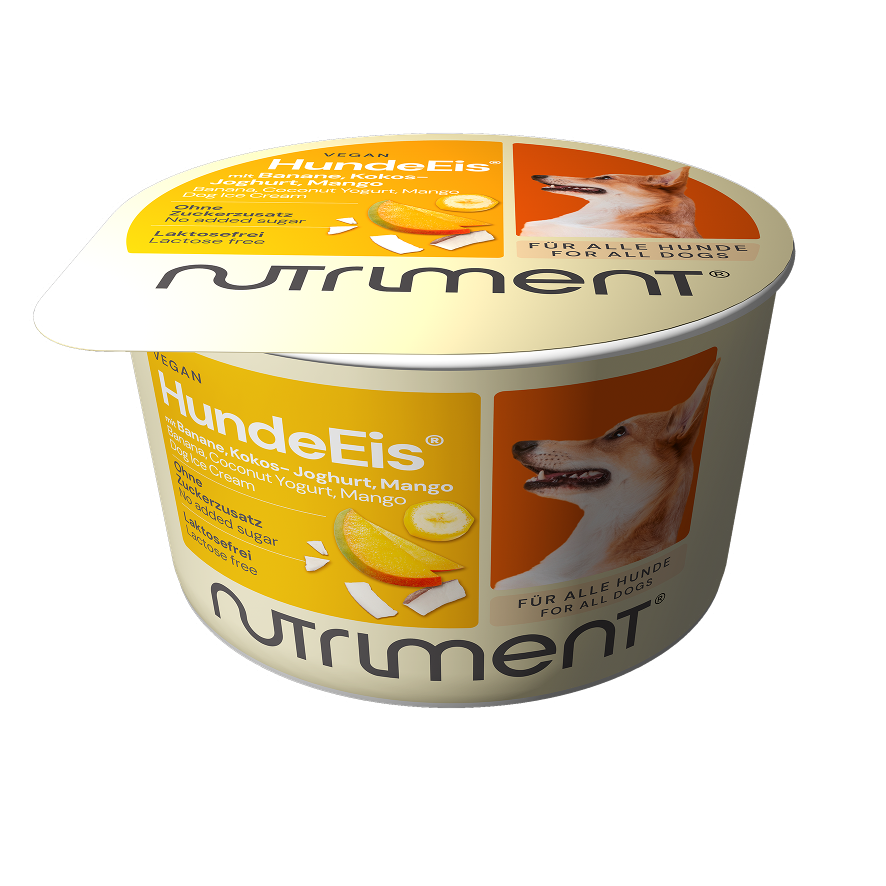 Nutriment HundeEis - Banane, Kokos-Joghurt, Mango, 90ml | Banane, Kokos ... Nutriment HundeEis - Banane, Kokos-Joghurt, Mango, 90ml | Banane, Kokos ...