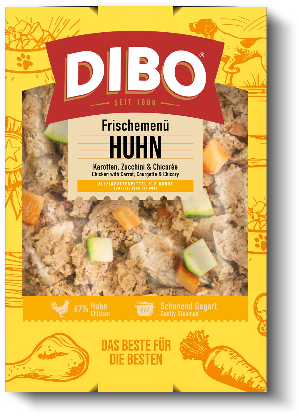 Frischemenü Huhn